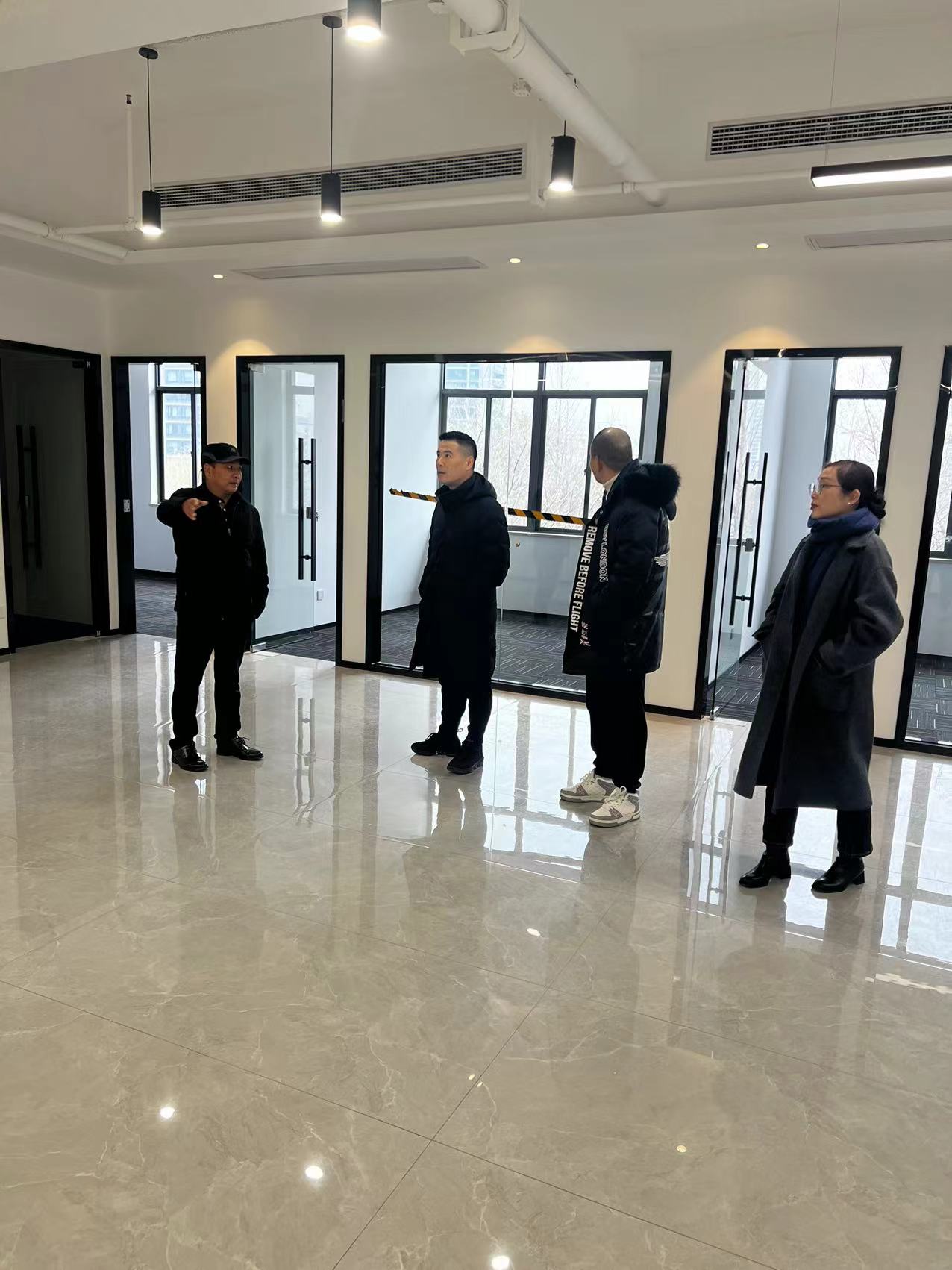 凝心聚力抓項目，奮力沖刺開門紅——建華文創(chuàng)集團領導班子開展節(jié)后項目考察工作