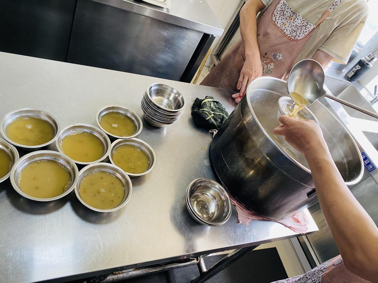 消暑綠豆湯，夏季送清涼